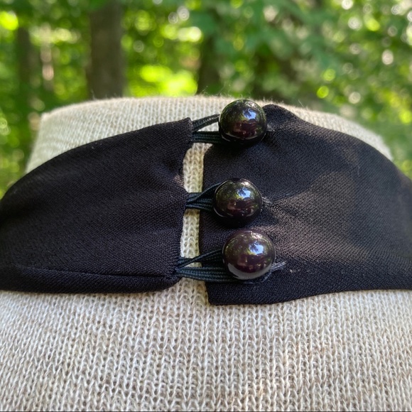 Black & White Polka Dot Halter Tank - Picture 2 of 6